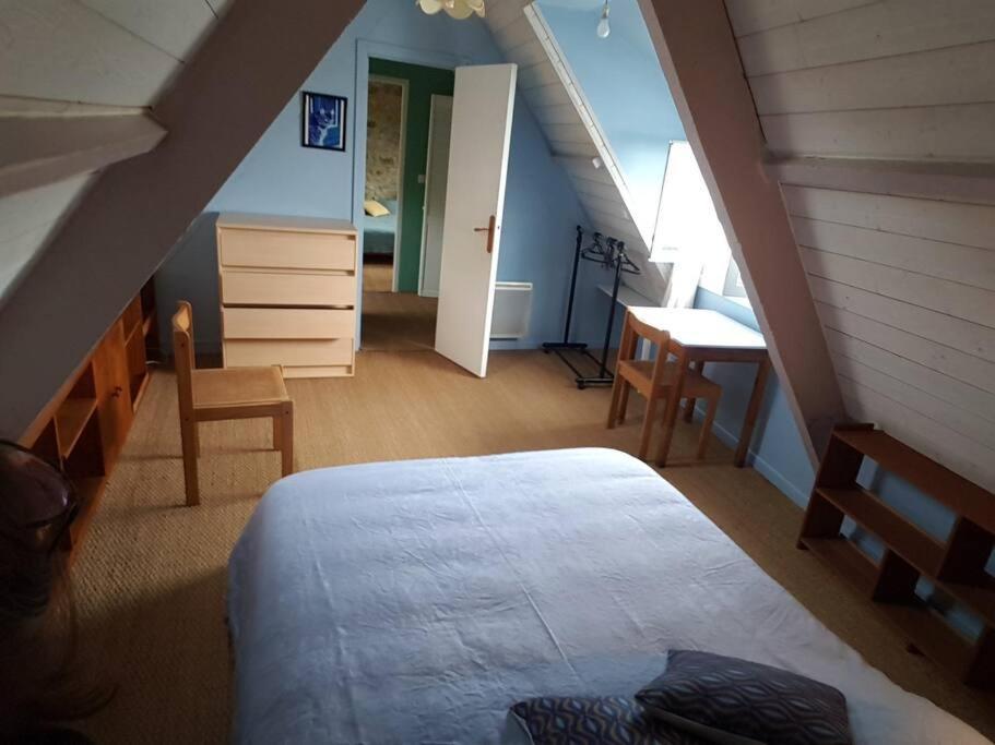 Apartmán Chez Nany, Chaleureux Duplex Sur Le Port De Morgat Crozon Exteriér fotografie